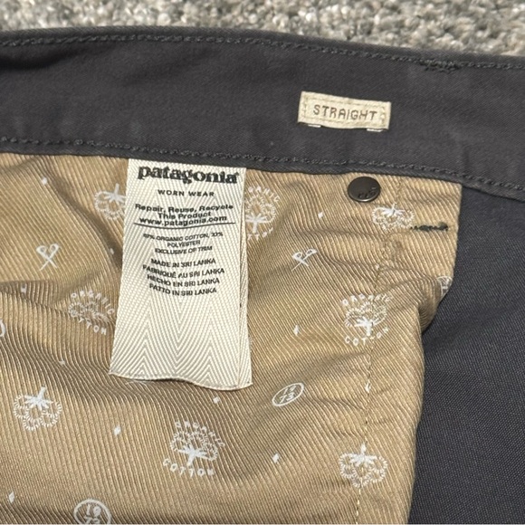 Men’s 40x32 Patagonia Iron Clad Gray Straight Pants Outdoor Hiking - Picture 6 of 8